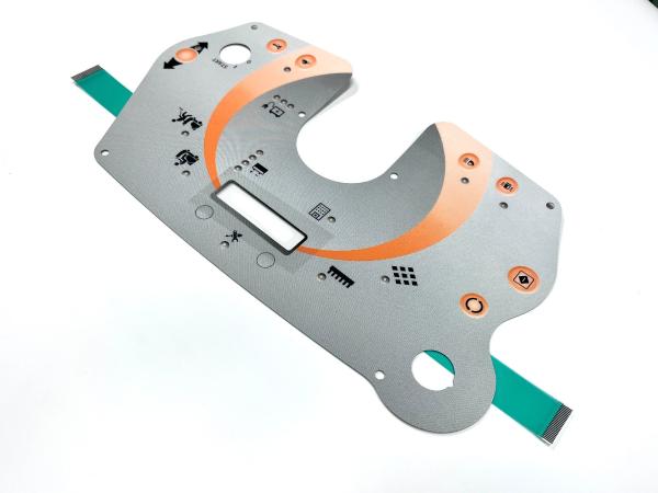 FPC Membrane Tactile Tactile Switch Keyboard With Embossing Poly Domes