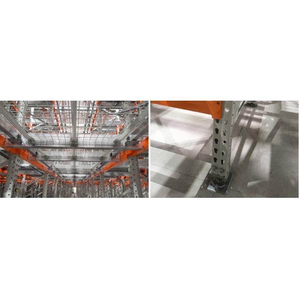 B04: Four Way Radio Shuttle Racking ASRS Pallet Runner Rack 4 Way Radio Shuttle Racking