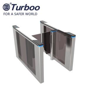 RFID Access Controller Swing Electronic Turnstile Gates With Anti - Pinch Function