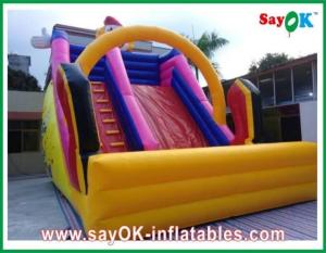 Quality Inflatable Swimming Pool Slide For Hire L6 X W3 X H5m Customized Inflatable Bouncer Slide 0.55mm PVC For Playground wholesale
