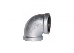 1/4-6 Malleable Iron Industrial Pipe Fittings , Sanitary Pipe Fittings High Tenacity