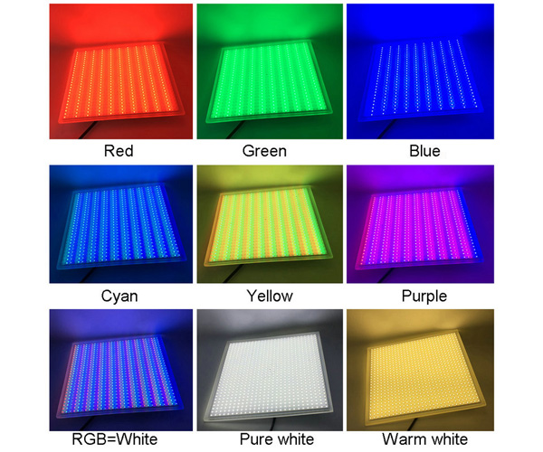 Colorful RGB Square 10W Pool Flood Lights