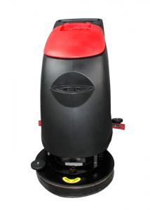 China Red Small Battery Powered Floor Scrubber / Tile And Wood Floor Cleaning Machines on sale
