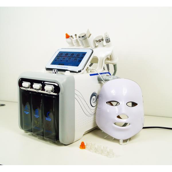 Skin Rejuvenation 1Mhz H2O2 Bubble Machine 7 In 1 Hydrafacial Dermabrasion Machine