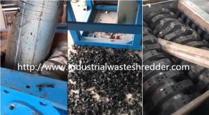 Quality Scrap Plastic HDPE Double Shaft Shredder Anti - Corrosive For Waste Pipe wholesale