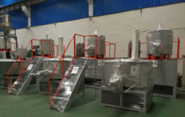 High Output Plastic High Speed Mixer , Plastic Material Mixer Machine