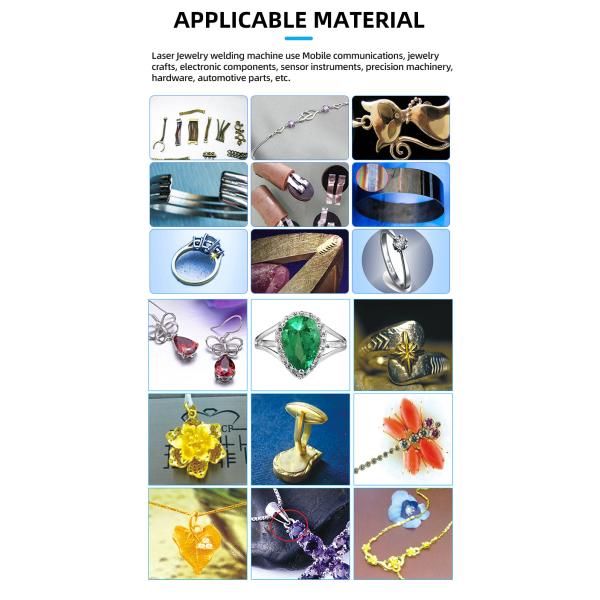 200w 300w Gold Silver Jewelry Chain Welding Soldering Repairing Machine with Adjustable Single Pulse Energy