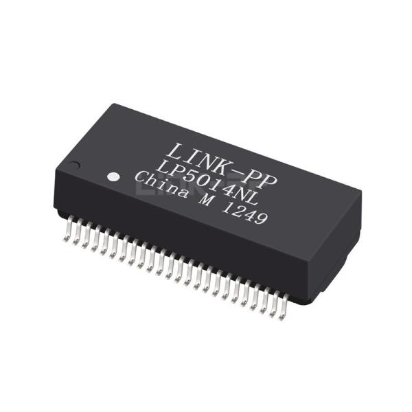 Cheap UTG48C01 Compatible LINK-PP LP5014NL 100/1000 Base-T Dual Port Surface Mount 48 PIN Ethernet Transformer Modules for sale