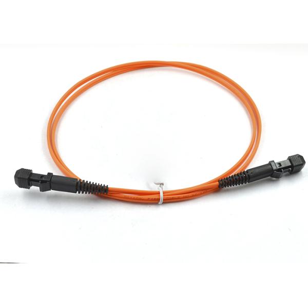 Pre - Terminated MTRJ Patch Cord Two Cores Multimode Type 2MM Diameter