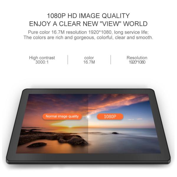 Electronic Whiteboard Hanging Digital Signage Computer In The Classroom