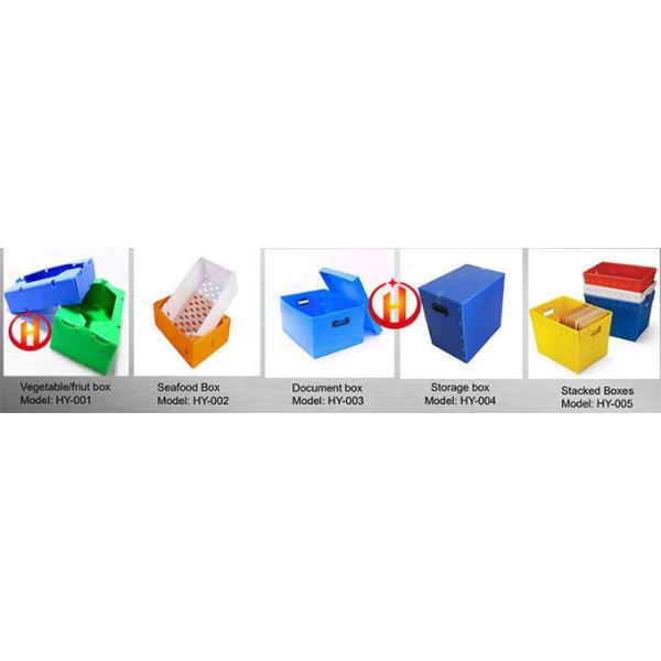 Stackable Corrugated Plastic Postal Tote