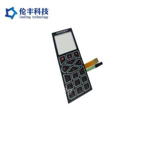 Quality 3.3V Driver Voltage Flexible Printed Circuit Membrane Switch with Polyester or Polycarbonate Material wholesale