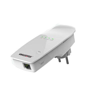 Cheap 300Mbps WiFi repeater, wall plug design for convenient placement,More range for every WLAN network for sale