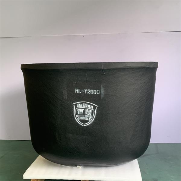 Lightweight Melting Graphite Crucible Round High Pure Graphite Crucible