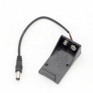 Quality 15cm Cell Case Box 9V Battery Holder with DC Power Jack 2.1x5.5mm wholesale