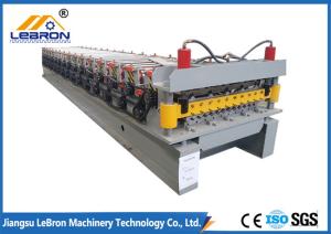 Quality Full Automatic Double Layer Roll Forming Machine PLC Control Hydraulic Cut Device wholesale