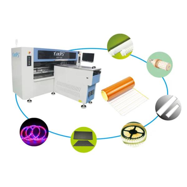 Cheap Yadis Fully Automation Line Led Strip Light Smt Pick And Place Machine Wire Less Placement Machine for sale