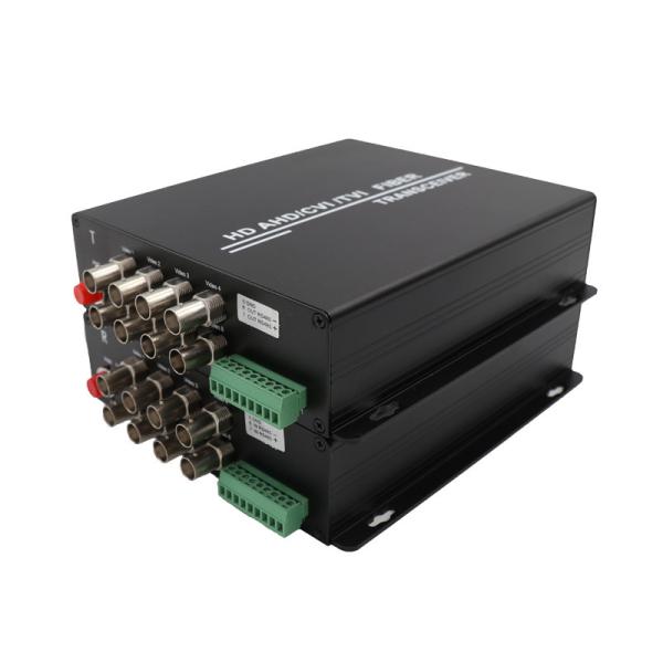 Cheap 10 digit coding Bnc To Fiber Media Converter Tvi To Cvbs NTSC video format for sale