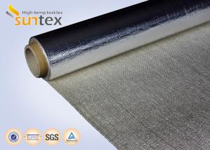 Quality Aluminum Foil Laminated Fabric For Thermal Insulation Cover, Heat Resistant Curtain, Duct wholesale