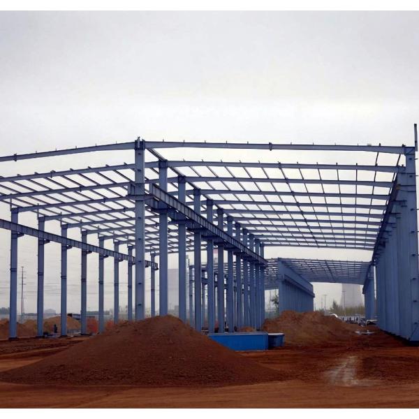 Steel structure building exterior