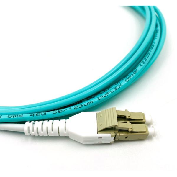 Multimode Duplex OM3 optical patch cord With 100G Data Transfer