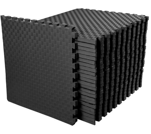 Cheap EVA Gym Mats 1" Extra Thick Puzzle Exercise Mat With Eva Foam Interlocking Tiles For Mma for sale