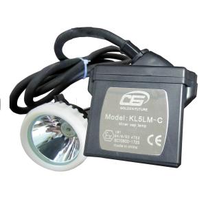 Buy cheap DC 4.2V ATEX KL5LM LED Mining Light 15000 Lux 6.5Ah , Black Miners Safety Lamp from wholesalers