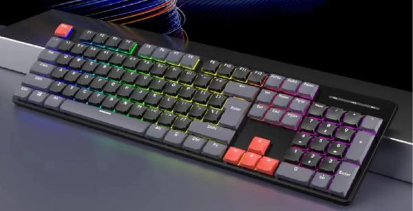 Ergonomic Mechanical Keyboard With TYPE-C Full Keys Anti-ghost And Enhanced Two