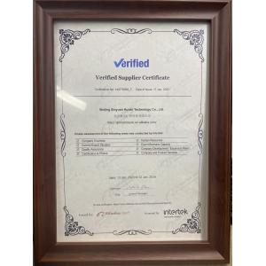 Beijing Guangtian Runze Technology Co., Ltd. Certifications