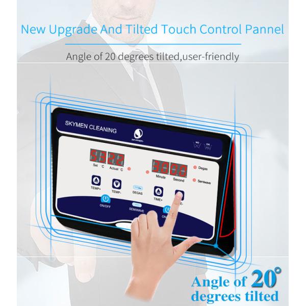 2.85 Gallon Ultrasonic Cleaning Mchine For Removing Welding Spot With 200w Heating Power for Removing Resin