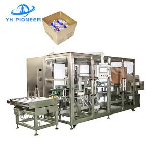 Buy cheap Custom Bag Carton Packer Machine , Stainless Steel Carton Case Packer 5.5KW from wholesalers