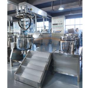 Hydraulic 0.2 Mpa Toothpaste Making Machine PLC Control Stable