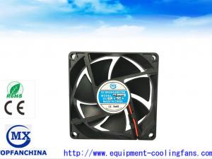 Quality Portable Computer Case Cooling Fans 24V / 48V With Ball Bearing and Plastic Impeller wholesale