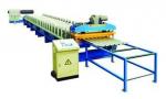 Steel Fascia Roof Panel Roll Forming Machine With PLC Control