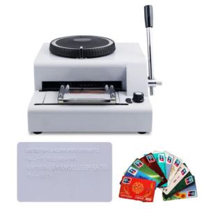 Buy cheap 2016 new hot sale low price manual credit card embossing machine from wholesalers