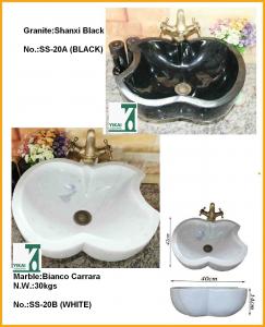 Quality Natural Stone Granite Sink Basin for Bathroom wholesale