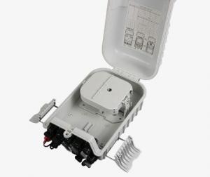 China Waterproof Fiber Optic Distribution Box 8pcs MINI SC Adaptor Output on sale