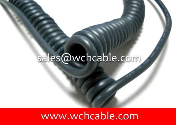 UL20937 Abrasion Resistant Polyurethane Spring Cable