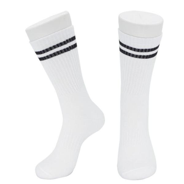 2021Top Manufacturers customized low high cut football socks mens fashion socks accept the customer logo