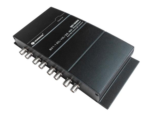 Cheap High Speed 8 Port 3G/HD/SD SDI Splitter 1080p with Re-Clocking function for sale