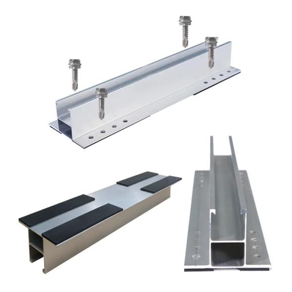 Boyue Photovoltaic Mini Rail Solar Mounting Railless Pv Rail Solar Mount