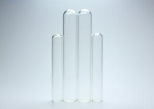 China Tiny Round / Flat Bottom Glass Test Tubes For Laboratory Equipment on sale
