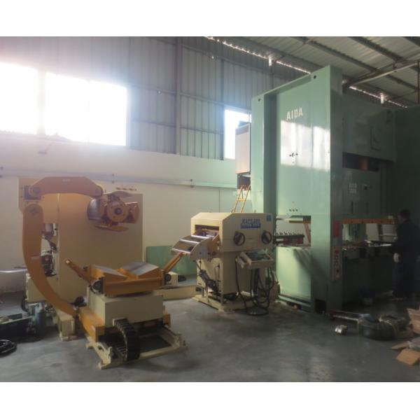 Automatic Nc Coil Feeder Straightener And Decoiler 3 In 1 Machine With Hydraulic Care