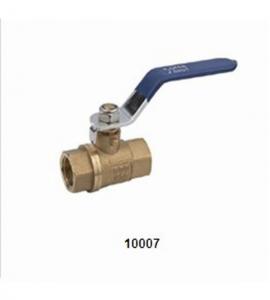 Quality Brass forging Ball Valve 10007 with shotting brass color 600PSI wholesale