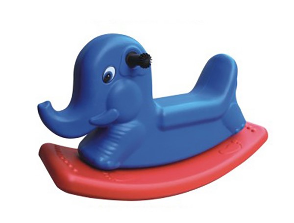 Anti UV Plastic Rocking Horse Improve Intelligence For 3 - 8 Years Old Kids