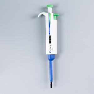5 - 50ul Laboratory Single Channel Pipettes Adjustable Volume