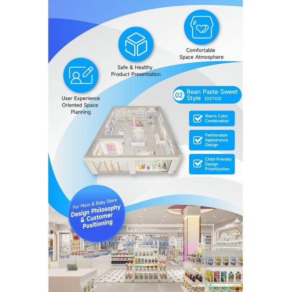 02-DSTXS Mom And Baby Model Store With Bean Paste Sweet Style