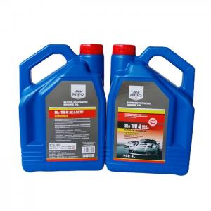 China Pilfer Proof PP Cap Empty Motor Oil Bottles 4L Car Oil Containers Package SGS on sale