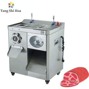 China Stainless Steel 220V Meat Cutter And Grinder For Professional Butchers And Meat Processing on sale