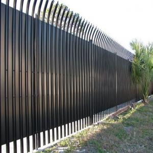 Quality Cheap Low Price Second Hand Galvanized Security Steel Residential Security Palisade Fence Price wholesale